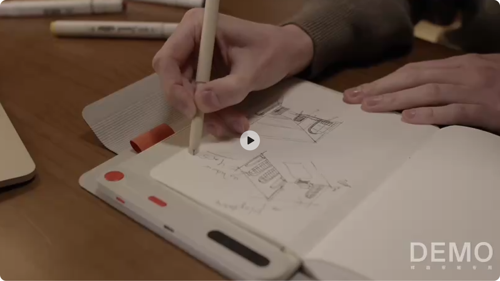 Handwritten notes preserved beyond the screen