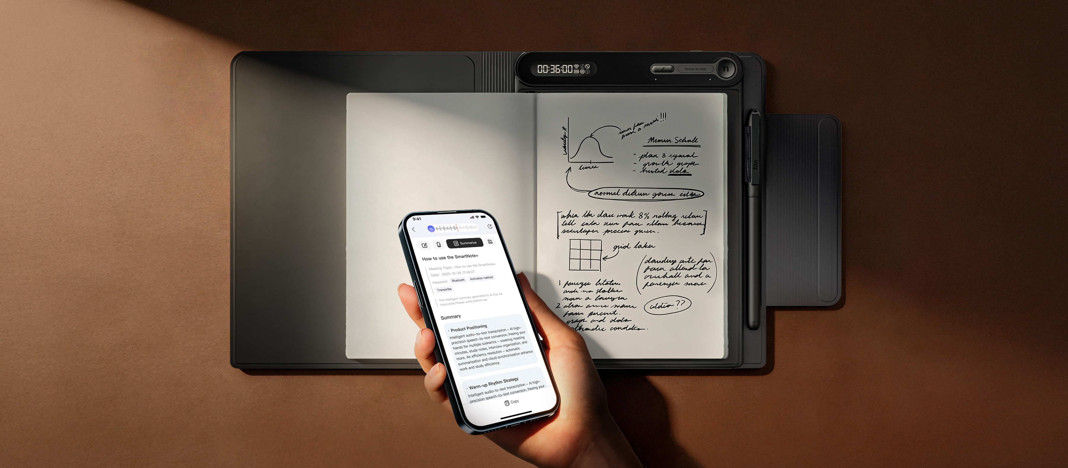 Companion app and AI summaries
